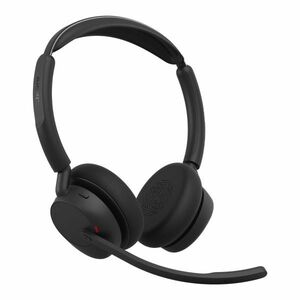Jabra Evolve3 45 Wired/Wireless On-ear, Over-the-head Mono Headset - Microsoft Teams Certification - Monaural - Supra-aura