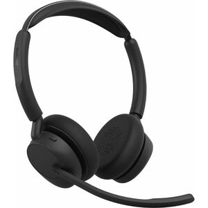 Jabra Evolve3 45 Wired/Wireless On-ear, Over-the-head Stereo Headset - Microsoft Teams Certification - Binaural - Supra-au