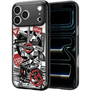 Spigen Ultra Hybrid Case for Apple iPhone 17 Pro Max, iPhone 18 Pro Max Smartphone - Hexa-layer 3D Spatial Printing - Sign