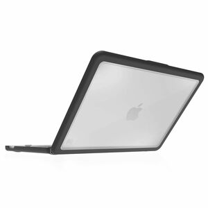STM Goods Dux Ultra Rugged Case for Apple MacBook Neo - Textured rubber feet grip - Black - 1 - Drop Resistant, Bump Resis