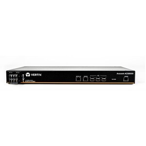 Vertiv AVOCENT ACS ACS8048MDDC-400 Device Server - 1 GB - DDR3 SDRAM - Twisted Pair, Optical Fiber - 2 x Network (RJ-45) -