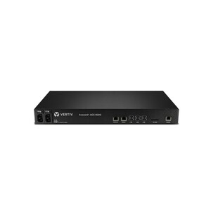 8-Port ACS8000 Console System with dual AC Power Supply
