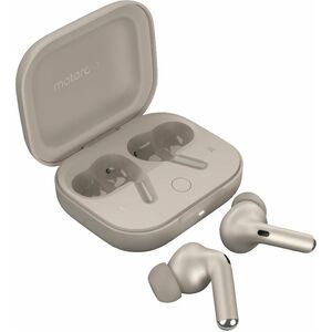 Motorola Mobility moto buds+ True Wireless Earbud Stereo Earset - Beach Sand - Binaural - In-ear