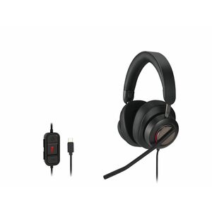 Kensington H2000 Kabel Über das Ohr, Kopfbügel Stereo Headset - Schwarz - Microsoft-Teams-Zertifizierung - Binaural - Ohru
