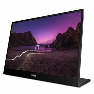 Lenovo ThinkVision M16 16" Class WUXGA LED Monitor - 16:10 - Eclipse Black - 16" Viewable - In-plane Switching (IPS) Techn