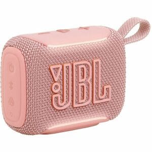 JBL Go 5 Portable Bluetooth Speaker System - 4.8 W RMS - Pink - 100 Hz to 19 kHz - Battery Rechargeable - 1
