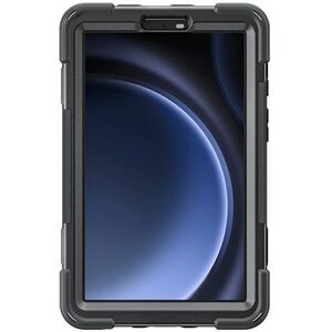 4smarts Robust Tasche Samsung Galaxy Tab A9 Tablet - Schwarz - Polycarbonat, Thermoplastisches Polyurethan (TPU), Gummi Kö