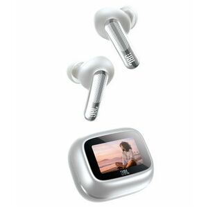 JBL Live Beam 4 True Wireless Earbud Stereo Earset - Silver - Binaural - In-ear - Bluetooth - 16 Ohm - 20 Hz to 40 kHz - N