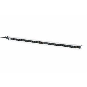 Digitus PDU - Basic - 24 x IEC 60320 C13, 2 x IEC 60320 C19 - 32 A - 230 V AC Input - Overload Protection - 0U - 3 m Cord 