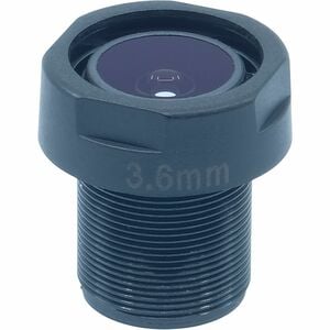 AXIS - 3.60 mmf/2 - Standard Fixed Lens for M12-mount - Designed for Surveillance Camera