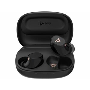 Poly Voyager Free 20 Wireless Earbud Stereo Earset - Black - Binaural - In-ear - 3000 cm - Bluetooth - 16 Ohm - MEMS Techn