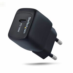 StarTech.com 30 W AC Adapter - Universal Adapter - 1 USB Type-C - For Phone, Tablet, iPhone, iPad Pro, iPad Air - Europe -