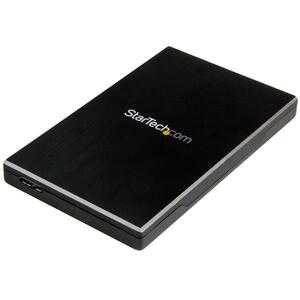 USB 3.1 Gen 2 (10 Gbps) Enclosure for 2.5 SATA Drives - Ultra-fast Portable Single-Drive Enclosure for SSD/HDD - Aluminum 