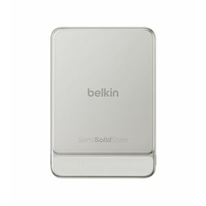 Belkin UltraCharge Pro Power Bank - Sand - For iPhone - 5000 mAh - 22.50 W - USB Type-C Connector - 1 x USB - Slim, Magnet