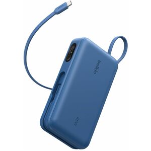 Belkin UltraCharge Stromspeicher - Blau - für Smartphone, iPhone, USB Typ C Gerät, Tablet-PC, Android-Gerät, iPad Air, iPa