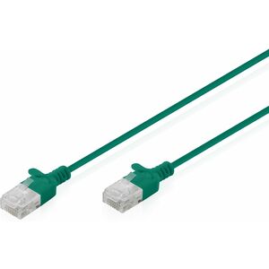 Digitus 30 cm Category 6 Network Cable - 10 Piece - Cable for Network Device, Patch Panel - First End: 1x RJ-45 Network - 