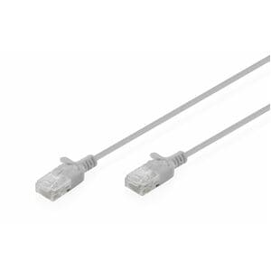 Digitus 3 m Category 6 Network Cable - 1 Piece - Cable for Network Device, Patch Panel - First End: 1x RJ-45 Network - Mal