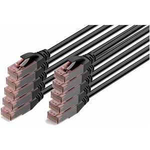 Digitus 5 m Category 6e Network Cable - 10 Piece - Cable for Network Device - First End: 1x RJ-45 Network - Male - Second 
