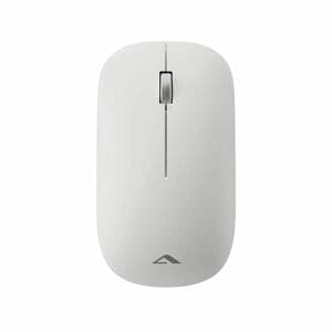Alogic Hush Reise Maus - Bluetooth/Radio-Frequenz - USB Typ-A - Weiß - PC, Mac - Kabellos - 10 m - 2,40 GHz - wiederauflad