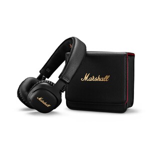 Marshall Mid A.N.C Com fios/sem fios Na orelha, Headset Estéreo Fone de ouvido - Preto - Binaural - Circum-auditivo - 1000