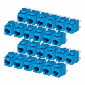 StarTech.com Gold Plated Network Connector - 24 - 1 x RJ-45 Network - Blue