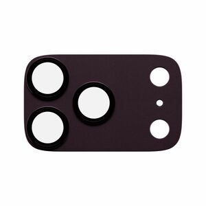PanzerGlass Fender Camera Lens Protector - Dark Cherry - Glass, Aluminium