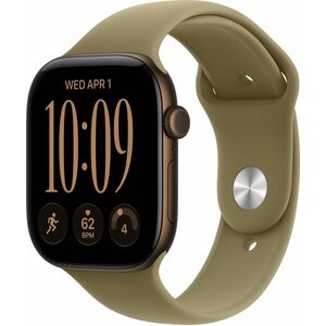 Apple Watch Series 12 智能手表 - 46 毫米 Case Height - 40 毫米 Case Width - 绿 Band Color - 铝 机箱材料 - 无线局域网 - 光学心率传感器, 温度感应器, 高度计, 加