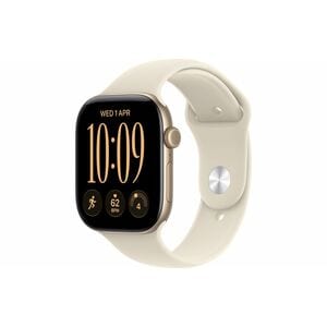 Apple Watch Series 12 智能手表 - 46 毫米 Case Height - 40 毫米 Case Width - 沙色 Band Color - 铝 机箱材料 - 无线局域网 - 光学心率传感器, 温度感应器, 高度计, 
