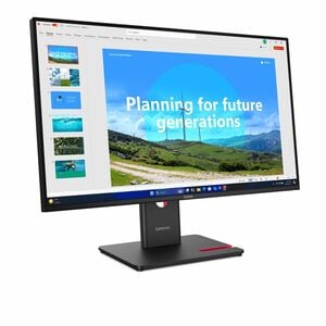 Lenovo ThinkVision T27D-40 27" Class Full HD LED Monitor - 16:9 - Eclipse Black - 68.6 cm (27") Viewable - In-plane Switch
