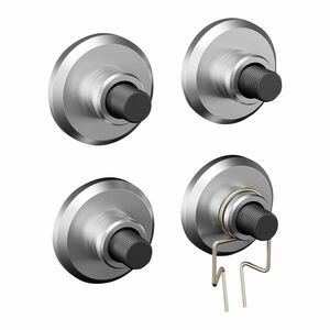 Vogel's PLA 9305. Tipo: Fixo, Cor do produto: Preto. Quantidade por conjunto: 4 unidade(s)