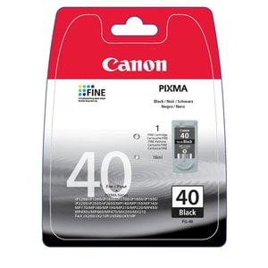 Cartuccia Inchiostronero Chromalife 100 con testina.  PG-40. Contenuto: 16 ml. Compatibile con PIXMA iP1600, iP2200, MP150