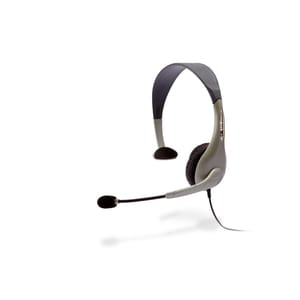 Cyber Acoustics AC-840 Usb Mono Headset Internet Communication & Boom Mic - Over-the-head