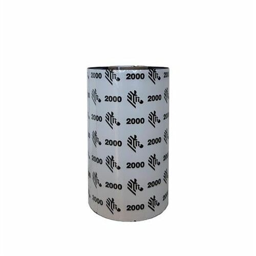 Zebra 2000 Standard Wax Ribbon (cinta de cera de 83 mm x 450 m).