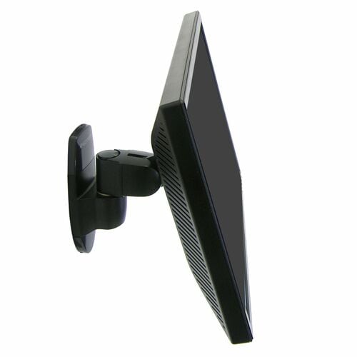 Ergotron Mounting Arm for Monitor - Black - Landscape/Portrait - 1 Display(s) Supported - 68.6 cm to 96.5 cm (38") Screen 