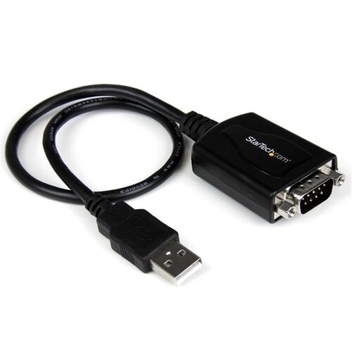 CABLE 0.3M USB A SERIE RS232 DB9 RETENCION COM SERIAL PRO IN
