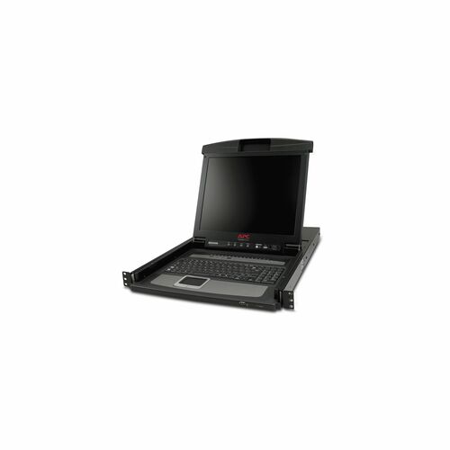 APC AP5816 LCD Rack Console KVM Switch - Black - TAA Compliant - 16 Computer(s) - 43.2 cm (17") LCDPS/2 PortUSB - Keyboard