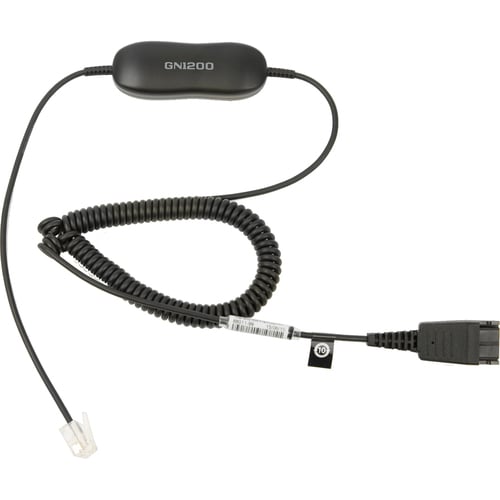 Jabra 88011-99 2.01 m Data Transfer Cable - First End: 1 x Quick Disconnect - Second End: 1 x RJ-10