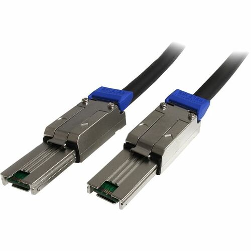 StarTech.com 1m External Mini SAS Cable - Serial Attached SCSI SFF-8088 to SFF-8088 - 2x SFF-8088 (M) - 1 meter, Black - C