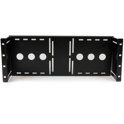 StarTech.com 4 HE Universal VESA LCD-Monitorhalterung für 19 Zoll Rack oder Schrank, TAA-konform, Halterung aus kaltgepres