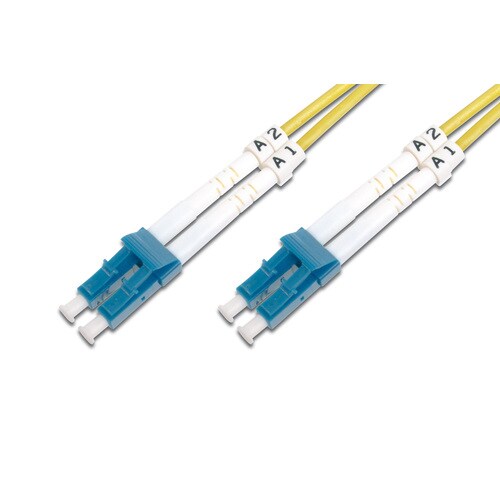 Assmann 3 m Glasfaser Netzwerkkabel - 1 - Cable for Netzwerkgerät - Patchkabel - Gelb