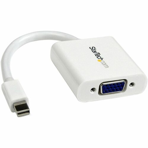 ADAPTADOR CONVERSOR VIDEO DISPLAYPORT A VGA BLANCO