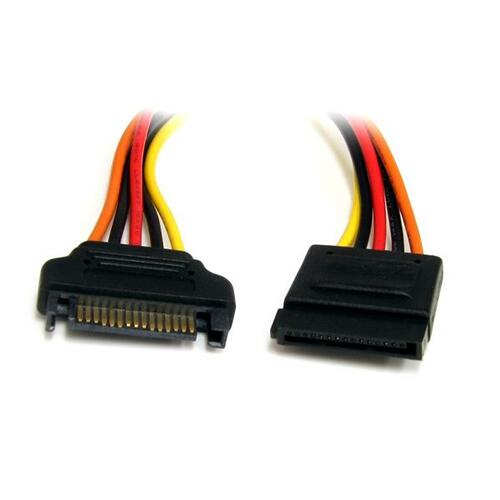 StarTech.com Câble d'extension d'alimentation SATA 15 broches 30 cm - Pour Disque SATA - SATA / SATA - 1 Unité