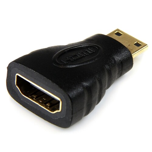 StarTech.com HDMIÂ® to HDMI Mini Adapter - HDMI Female to Mini HDMI Male for camera to a High Definition TV or Monitor - 1