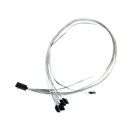 Microchip Adaptec 80 cm Mini-SAS HD/SATA Datentransferkabel - Cable for Festplatte, Backplane - Fanout-Kabel