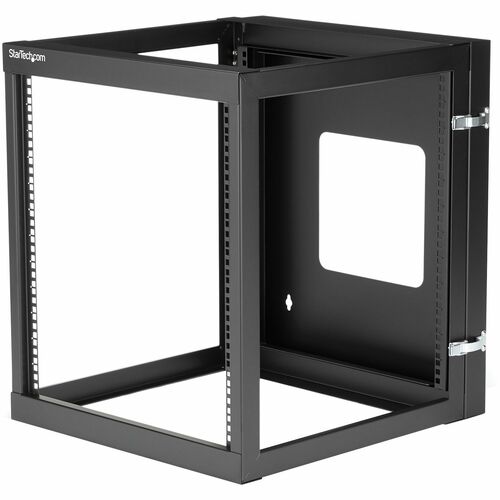 StarTech.com Rack Réseau Mural 12U à 4 Montants, Rack Serveur 19" avec Profondeur de Montage 19.8" , Rack pour IT/AV/Panne