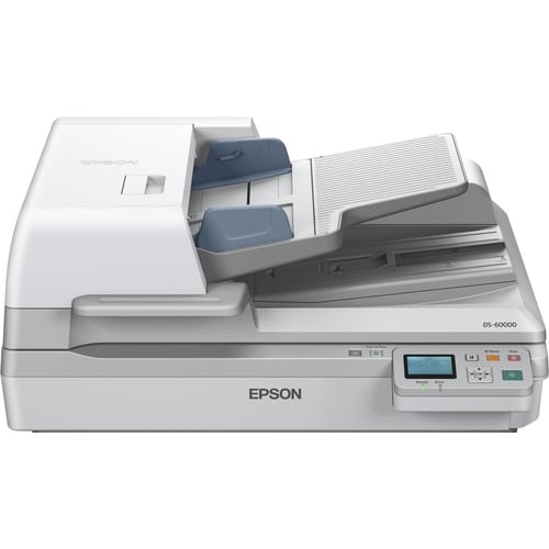 Epson WorkForce DS-60000N Sheetfed Scanner - 9600 dpi Optical - 48-bit Color - 24-bit Grayscale - 40 ppm (Mono) - 40 ppm (