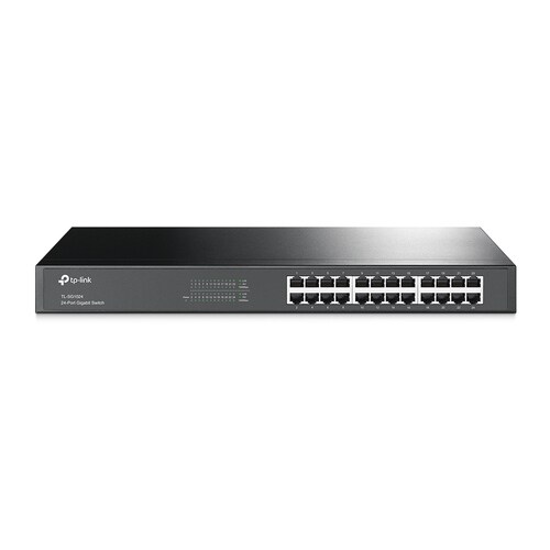 TP-Link TL-SG1024 24 Ports Ethernet Switch - Gigabit Ethernet - 10/100/1000Base-T - 2 Layer Supported - Twisted Pair - 1U 