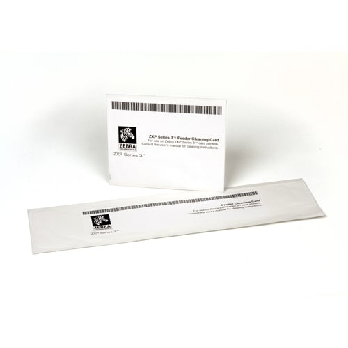 Carte de nettoyage Zebra - Tête d'impression, Rouleau de Transport d'Imprimante, Encodeur Mangétique d'Imprimante