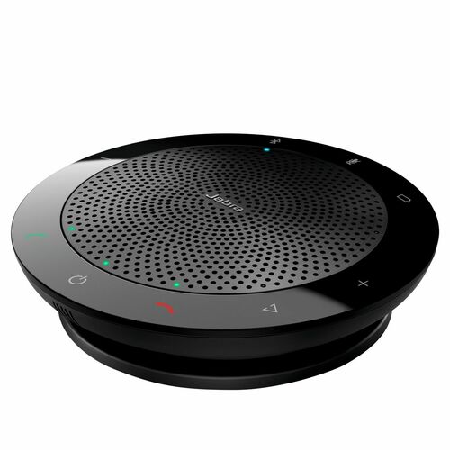 Jabra Speak 510+ MS Kabel/Kabellos Bluetooth Freisprecheinrichtung - Skype for Business - Schwarz - 4 Meeting-Teilnehmer-K