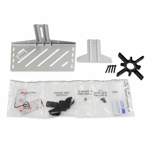 Ergotron StyleView Mounting Shelf for Camera, Video Conferencing System - Silver - 907.2 g Load Capacity - 100 x 100 - VES